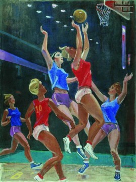 baloncesto 10 impresionista Pinturas al óleo